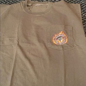 Men’s cropped Harley Davidson tee